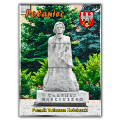 Magnes usztywniany 65x90 POŁANIEC Pomnik Tadeusza Kościuszki